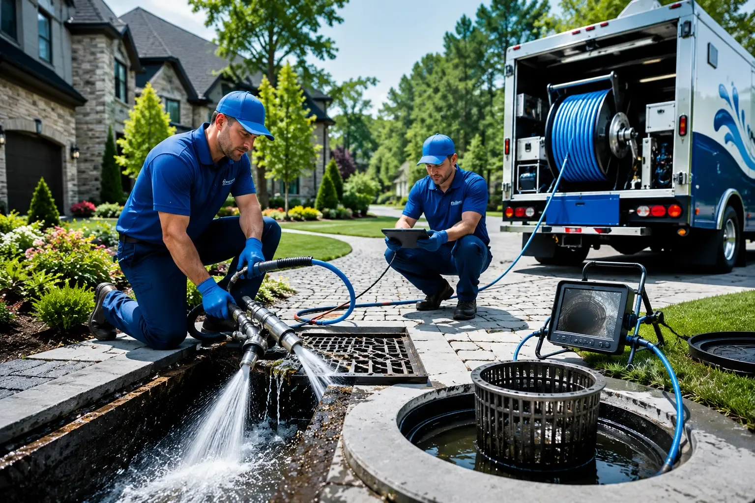 Local outdoor drain cleaning professionals in Twin Oaks, OK